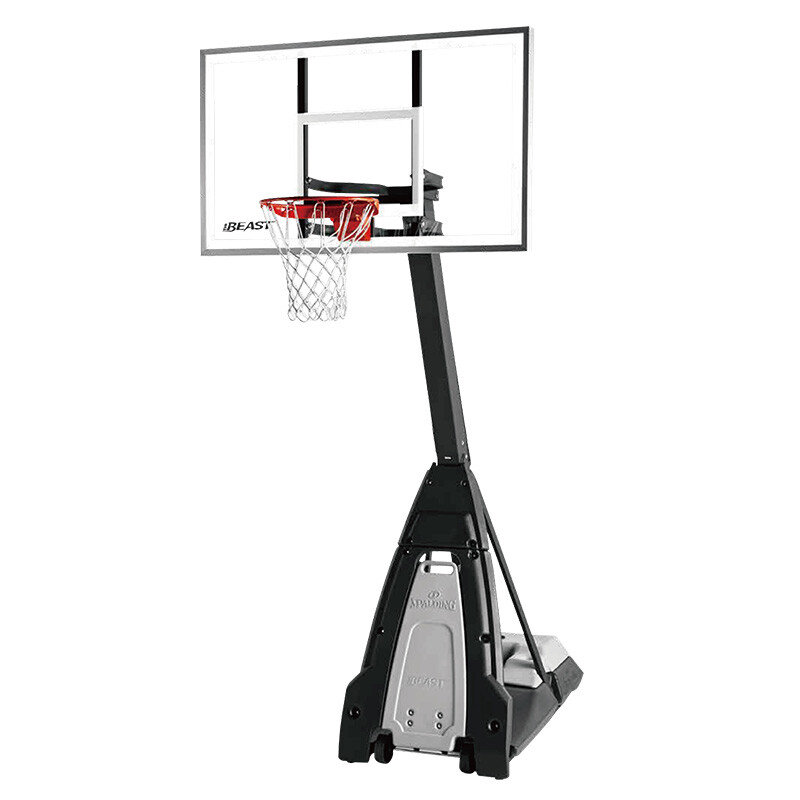 斯伯丁Spalding 便携式60英寸篮板室内外篮球架训练比赛篮球板篮球框74560CN/7B1560ZG