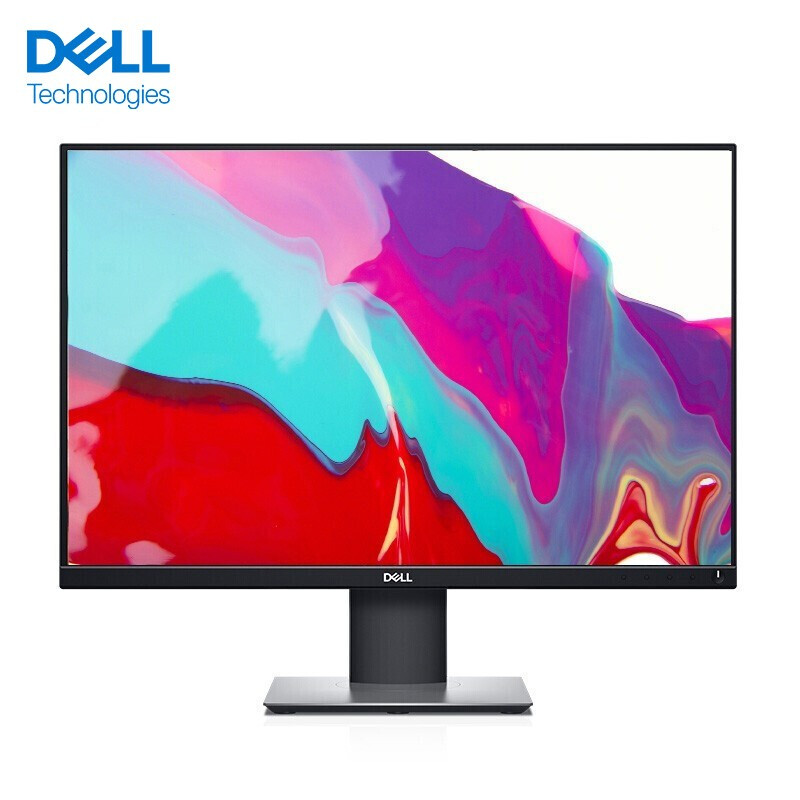 戴尔（DELL）P2421 24英寸IPS窄边框显示器 滤蓝光 商务办公 升降旋转广视角 电脑显示屏 24英寸 三年质保