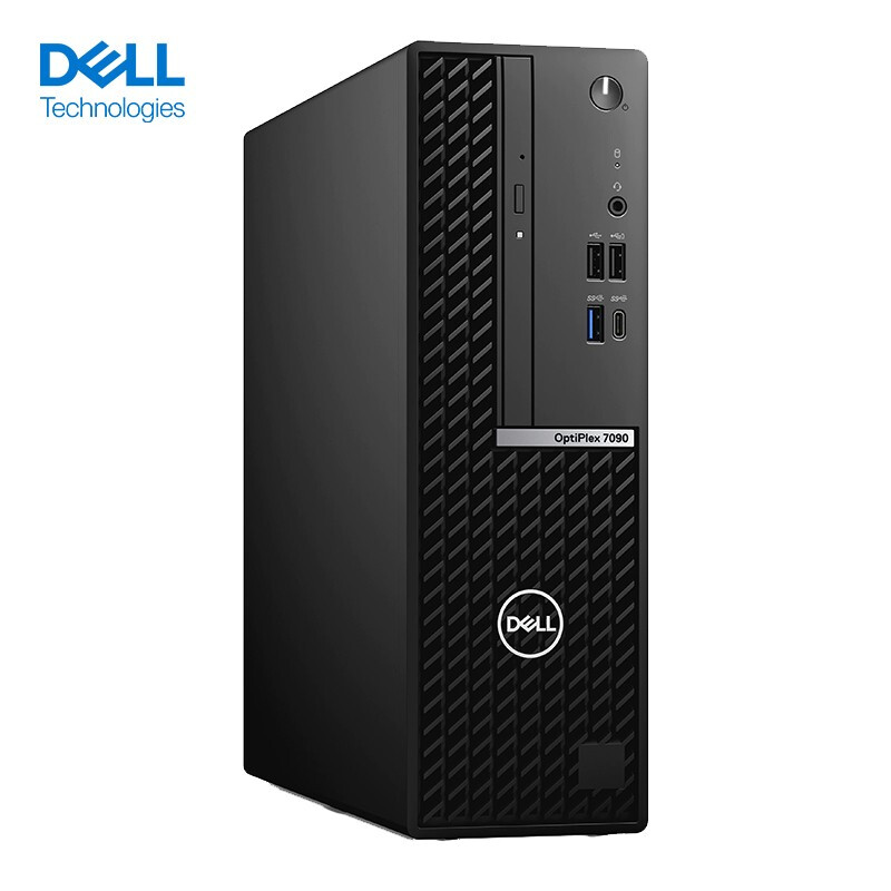 戴尔（DELL）7090SFF小机箱商用台式电脑主机（I7-11700/16G/256G+2T/4G独显/23.8英寸显示器）三年保修