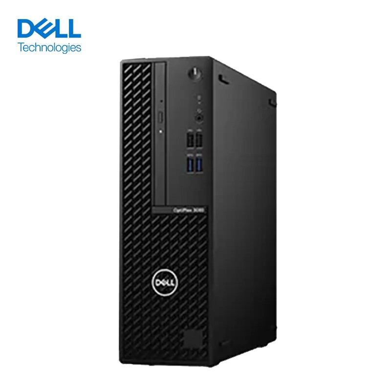 戴尔（DELL）optiplex 3080SFF商用办公电脑台式主机（I5-10500/8G/1T/集显）三年保修