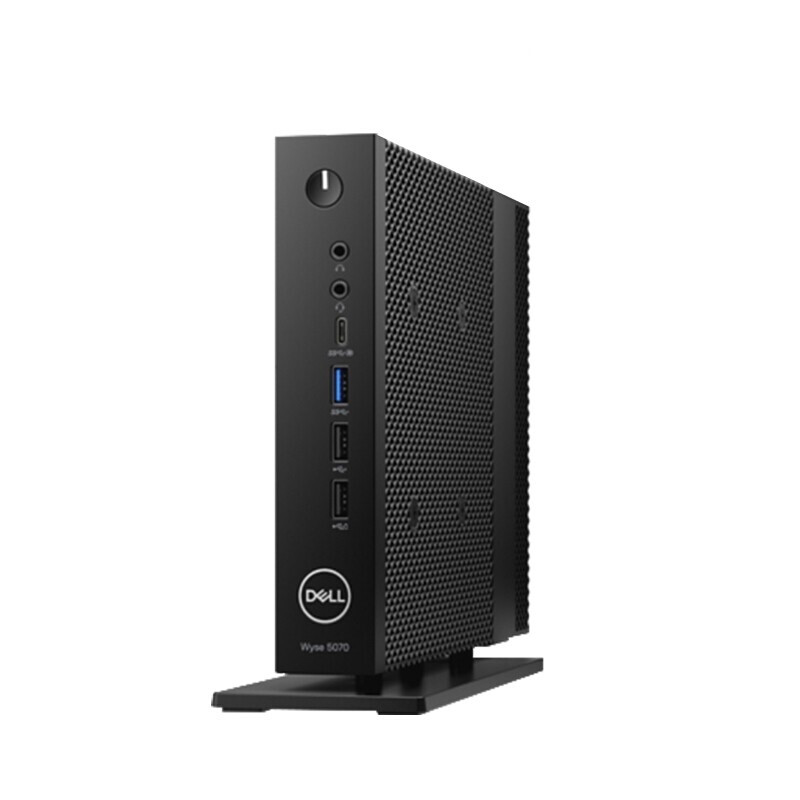 戴尔（DELL）Wyse 5070瘦客户机英特尔四核2.5GHz四核处理器 4GB 32固态 集成显卡 嵌入式Windows10)/K