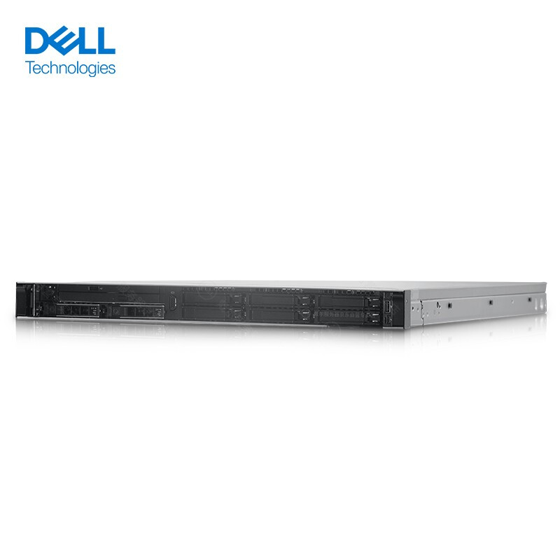 戴尔（DELL） R640 1U机架式服务器主机 至强银牌4208/16G/1.2TSAS*2/H330/495W单电/导轨 三年质保