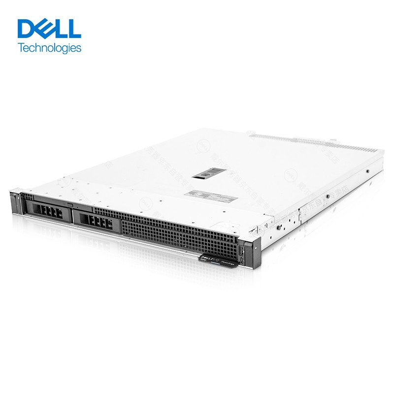 戴尔（DELL）1U机架式服务器主机R240 至强E-2224四核3.4G 8G 1TB 三年质保含导轨