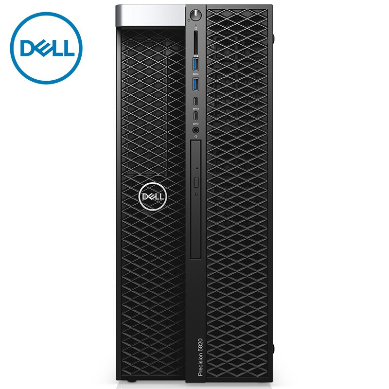 戴尔（DELL）T5820台式图形工作站主机至强W-2223/32G*2内存/4T硬盘+512G固态/RTX4000/23.8英寸/键鼠/K